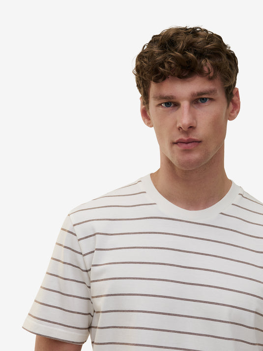 Tee Midweight Cotton Stripe TS90032-DAB