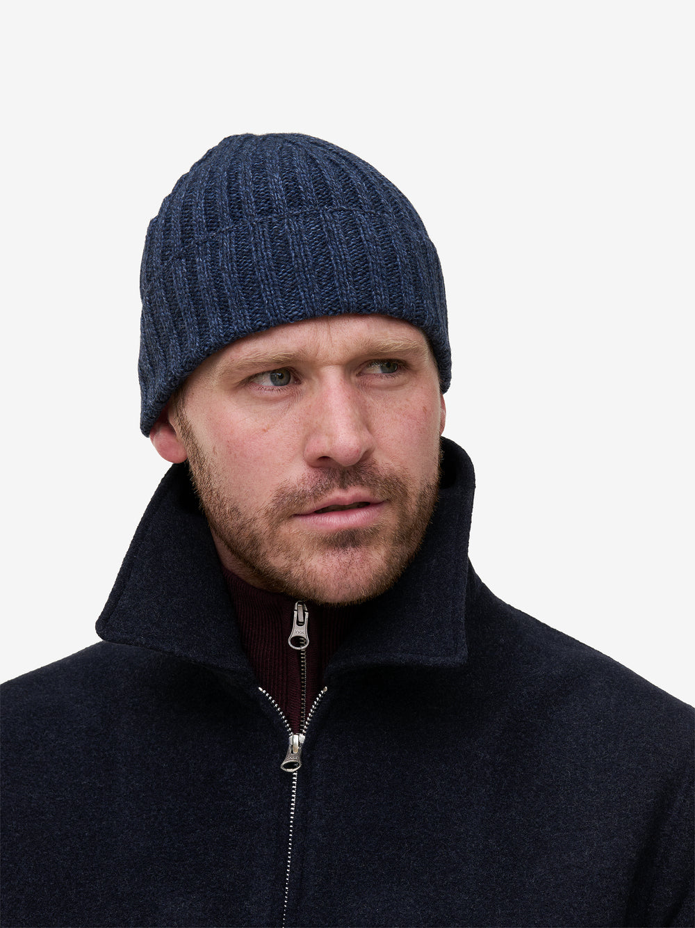 Vail Rib Wool Blend BN01002-BLU