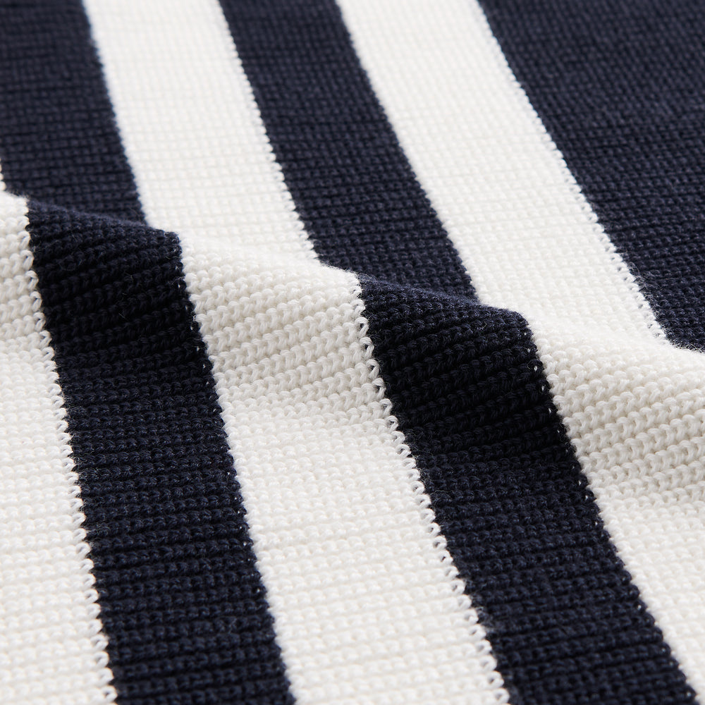 Evan Cotton Stripe KW01024-NVY