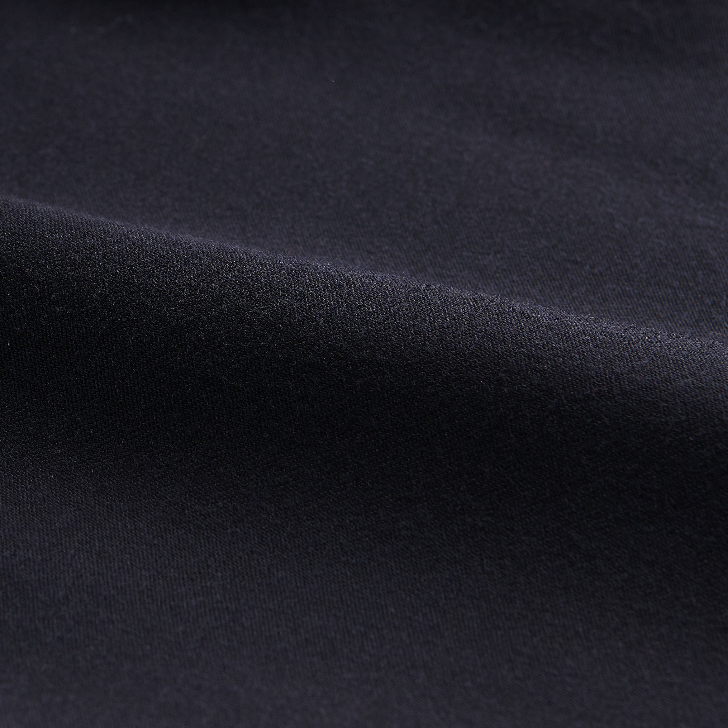 Three percent elastane in a cotton trouser cloth