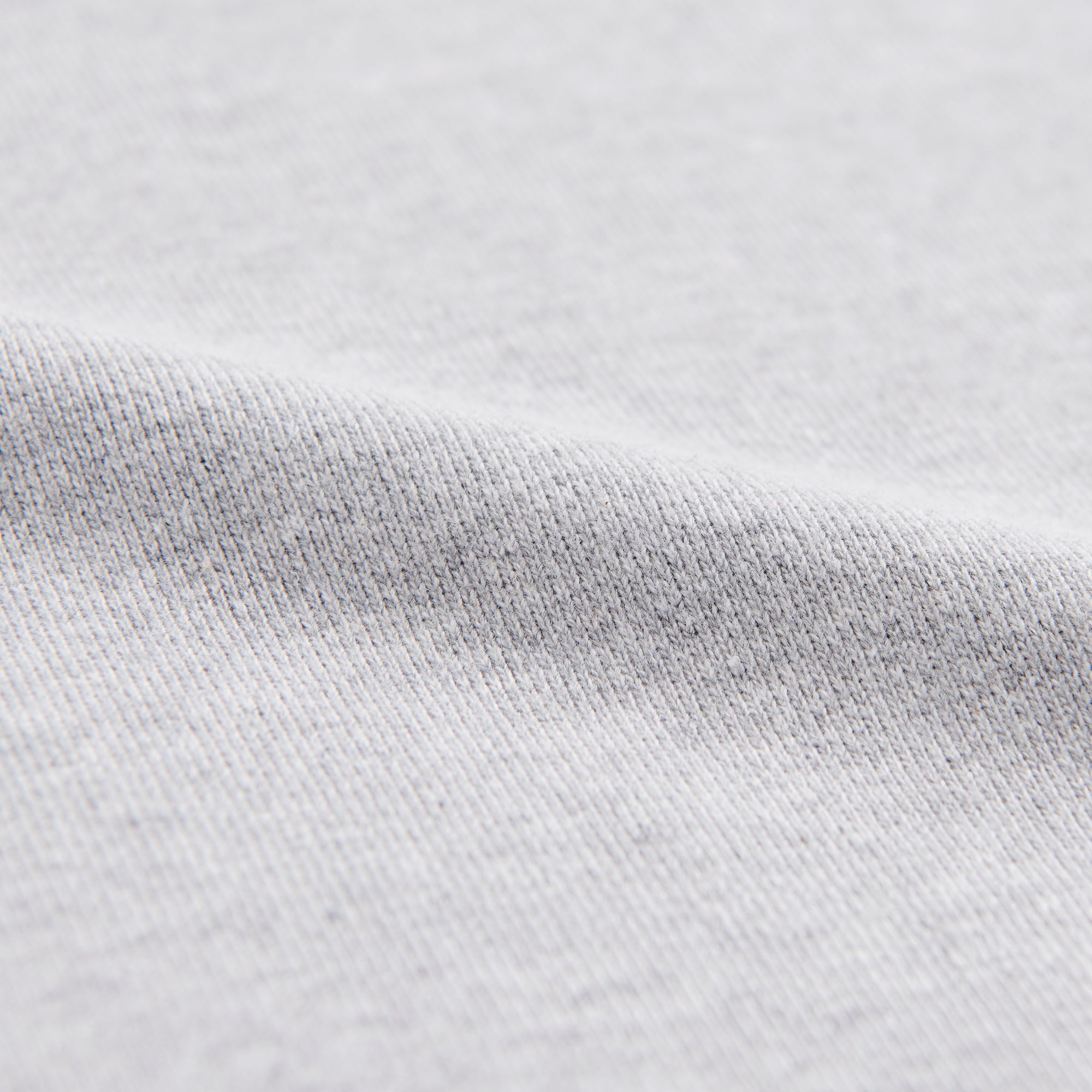 430 gsm organic cotton French terry, loops uncut