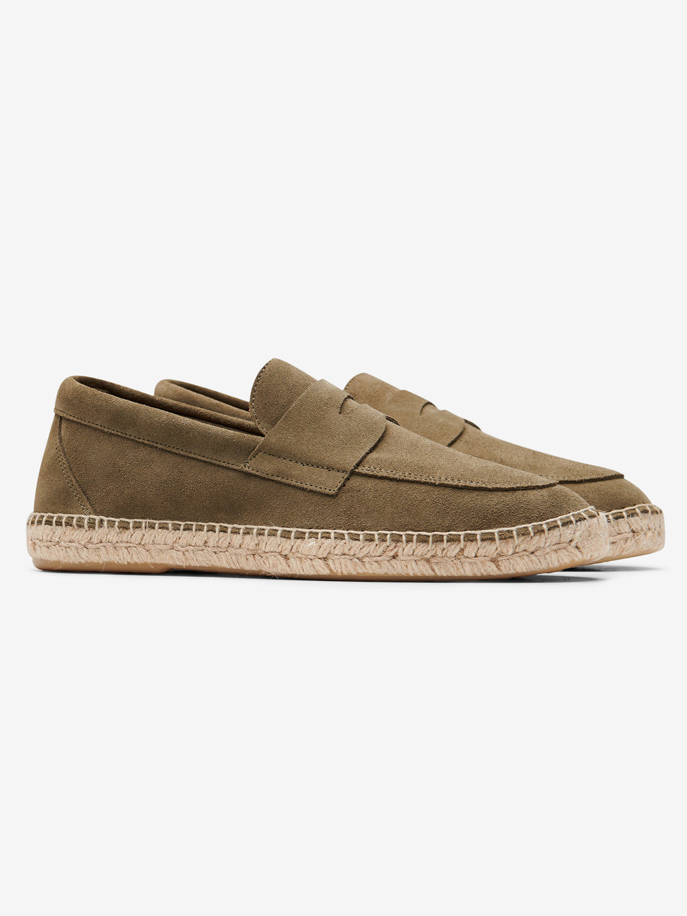 No Label x Abarca Suede Espadrilles FW10087-DSG