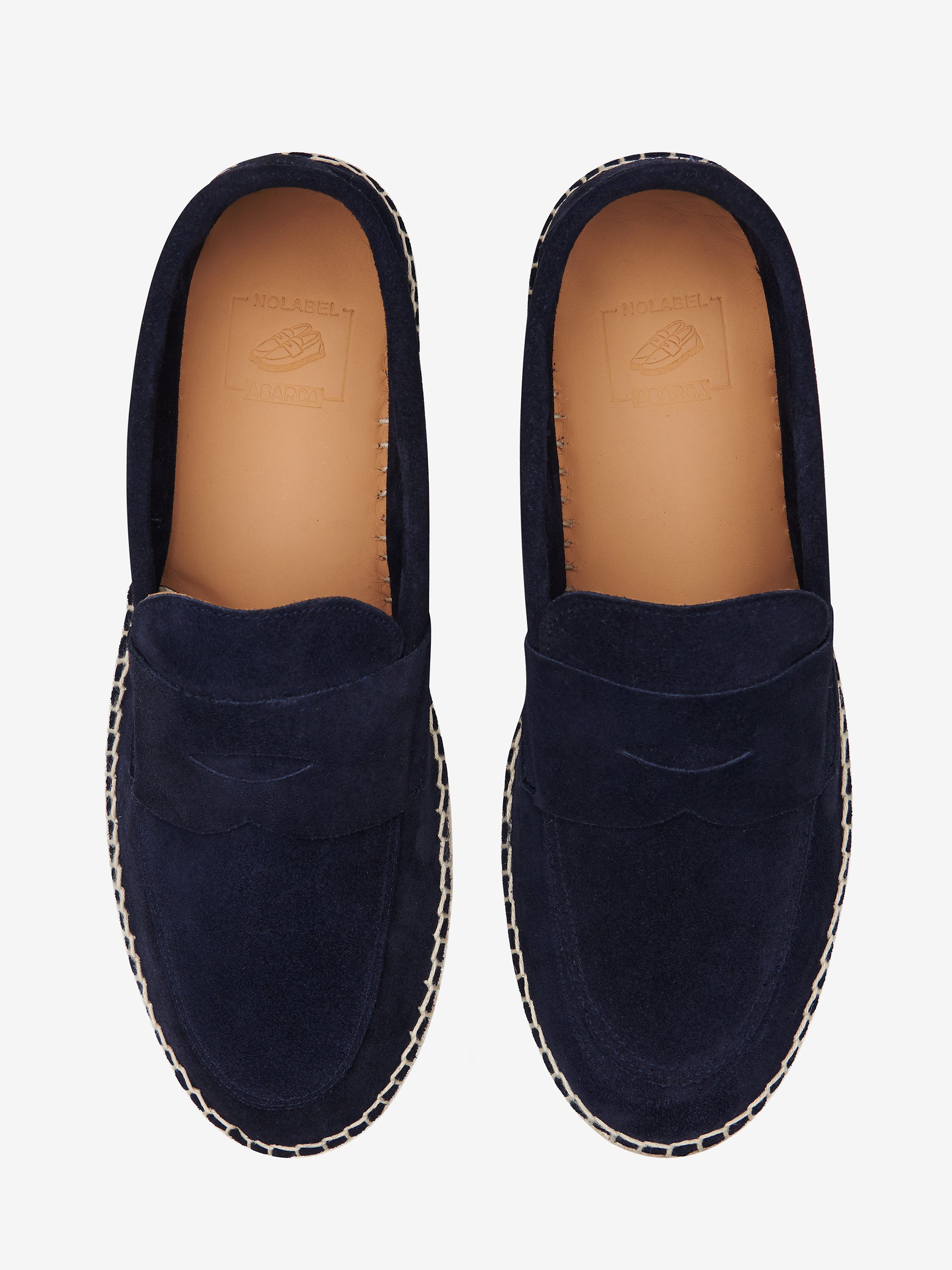 No Label x Abarca Suede Espadrilles FW30087-NVY