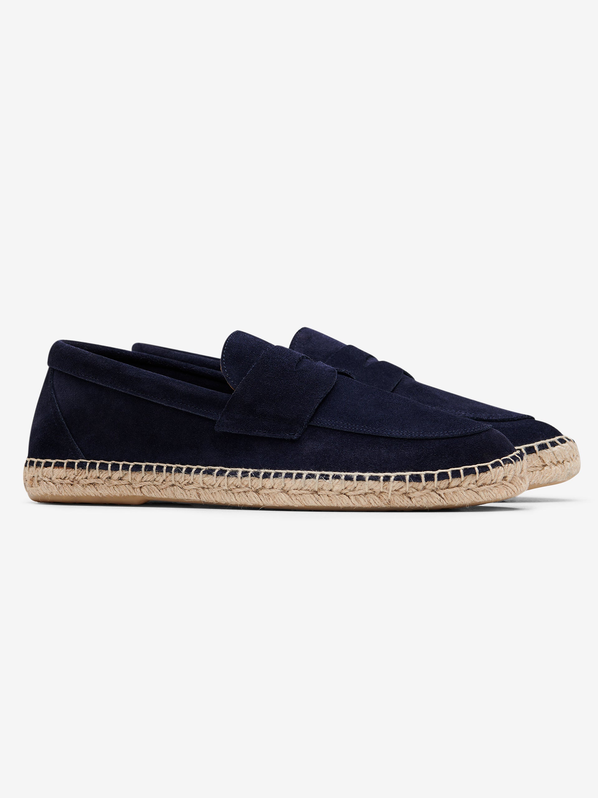 No Label x Abarca Suede Espadrilles FW30087-NVY