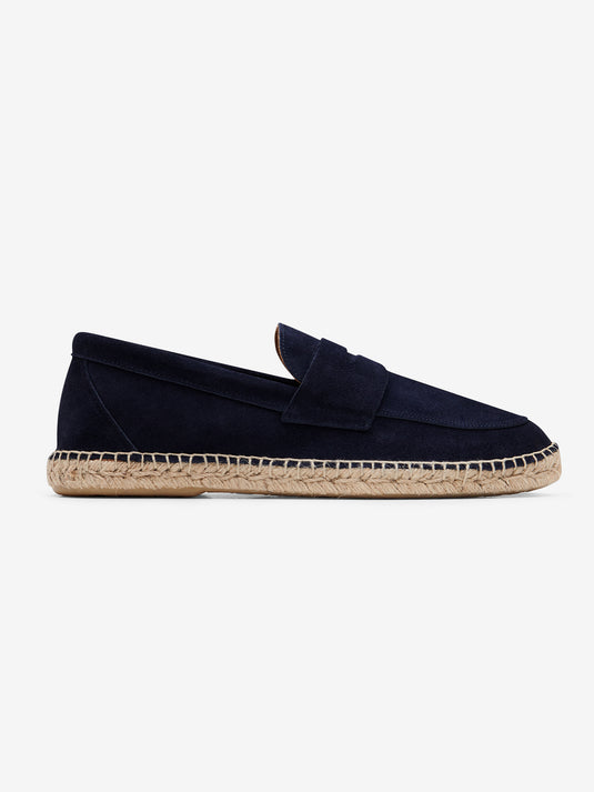 No Label x Abarca Suede Espadrilles FW30087-NVY