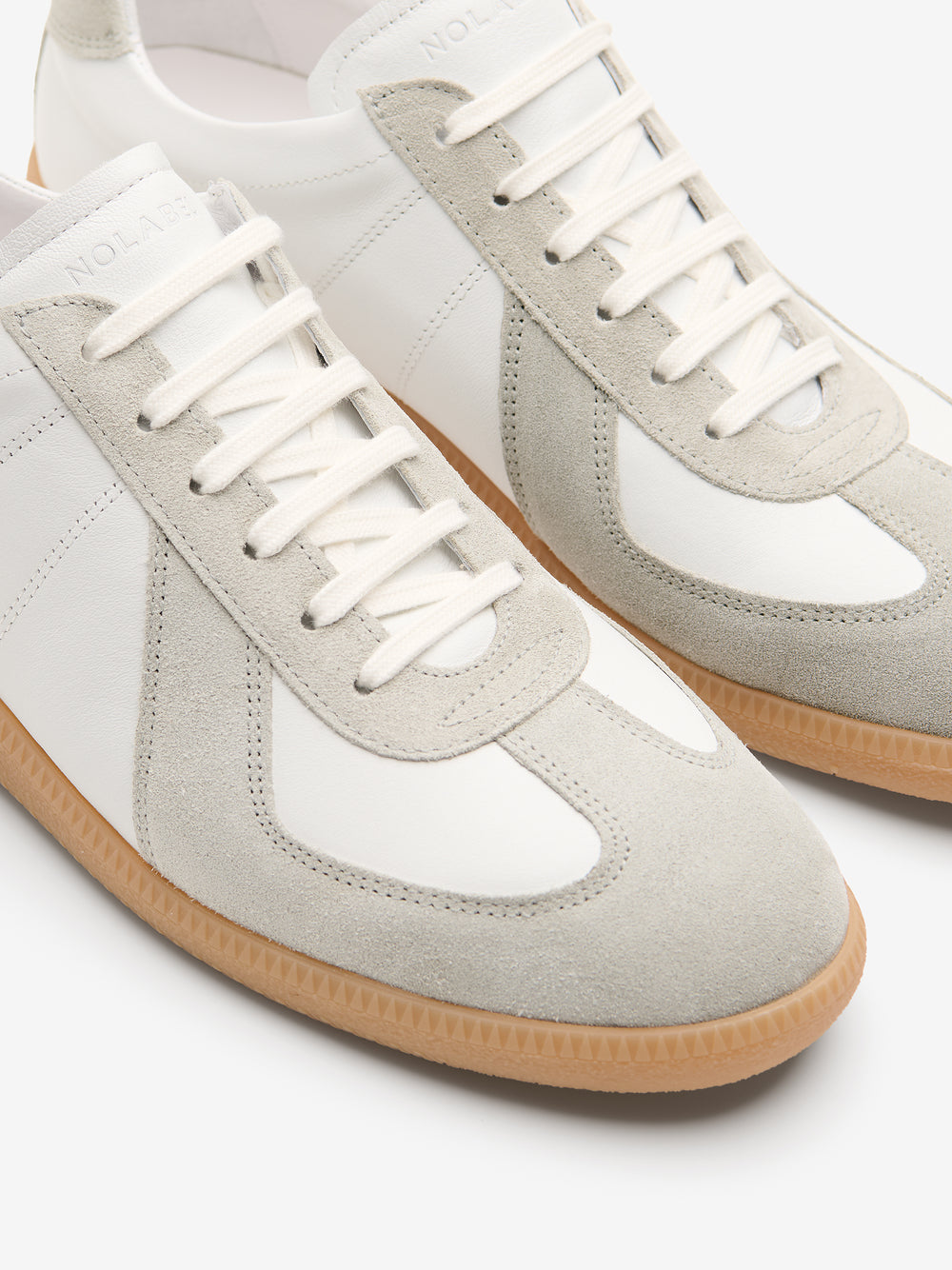 Carson Leather Suede FW01001-WHT