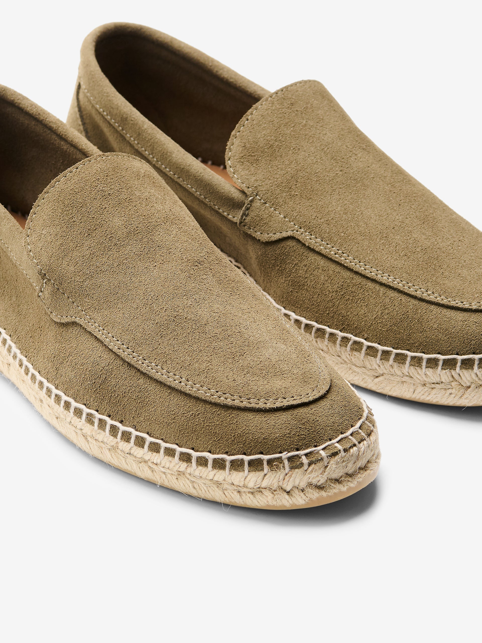 No Label x Abarca Suede Espadrilles Suede FW01006-DSG
