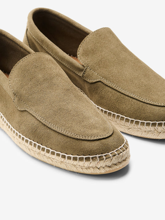 No Label x Abarca Suede Espadrilles Suede FW01006-DSG
