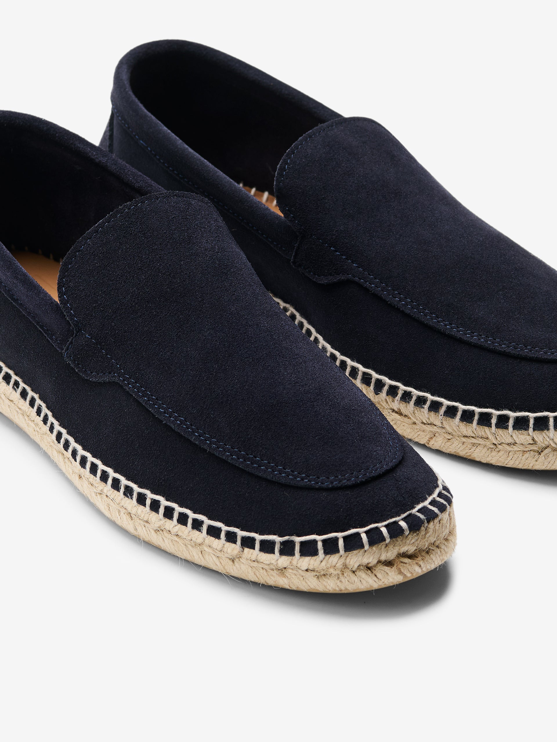 No Label x Abarca Suede Espadrilles Suede FW01006-NVY