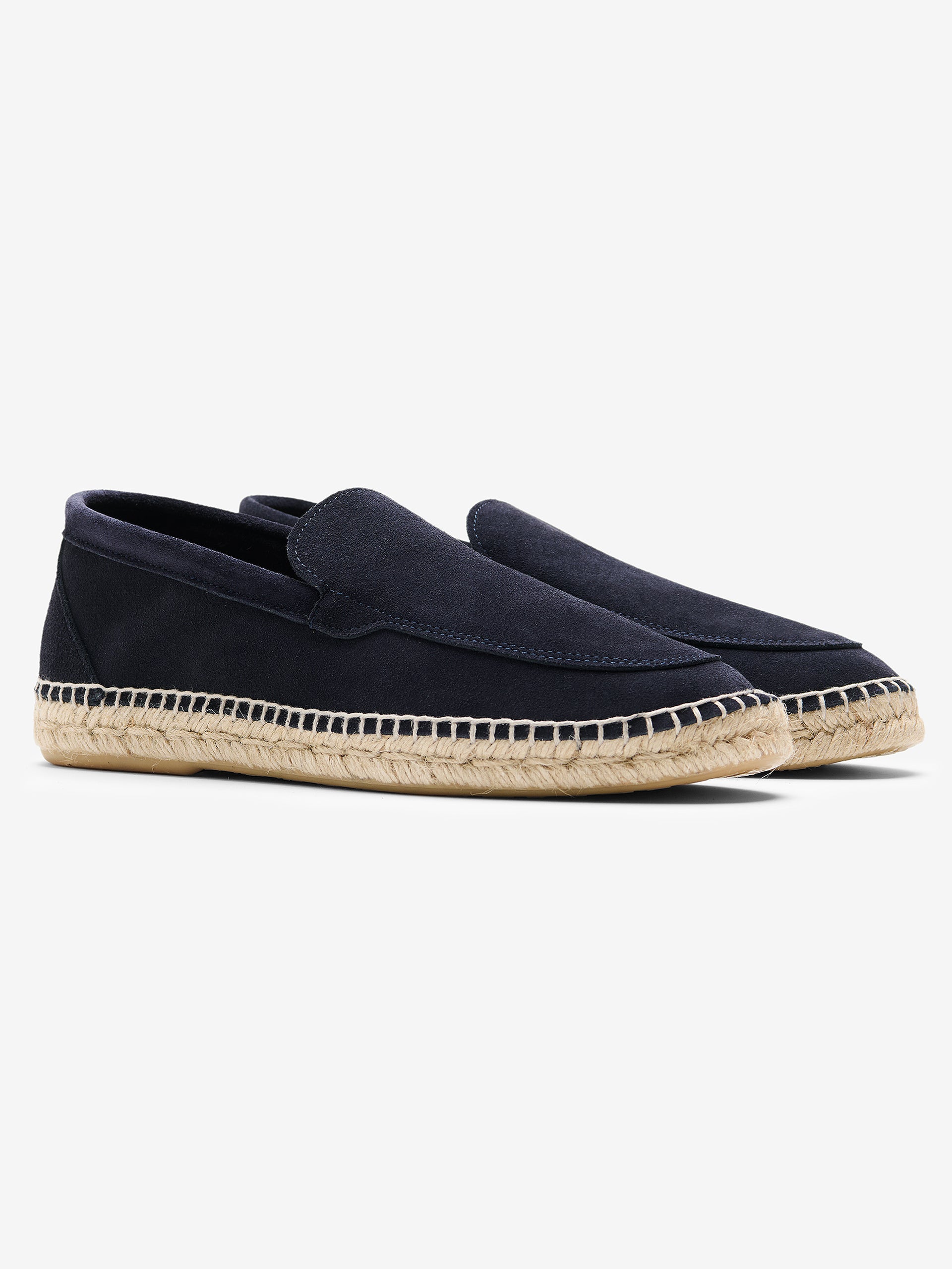 No Label x Abarca Suede Espadrilles Suede FW01006-NVY