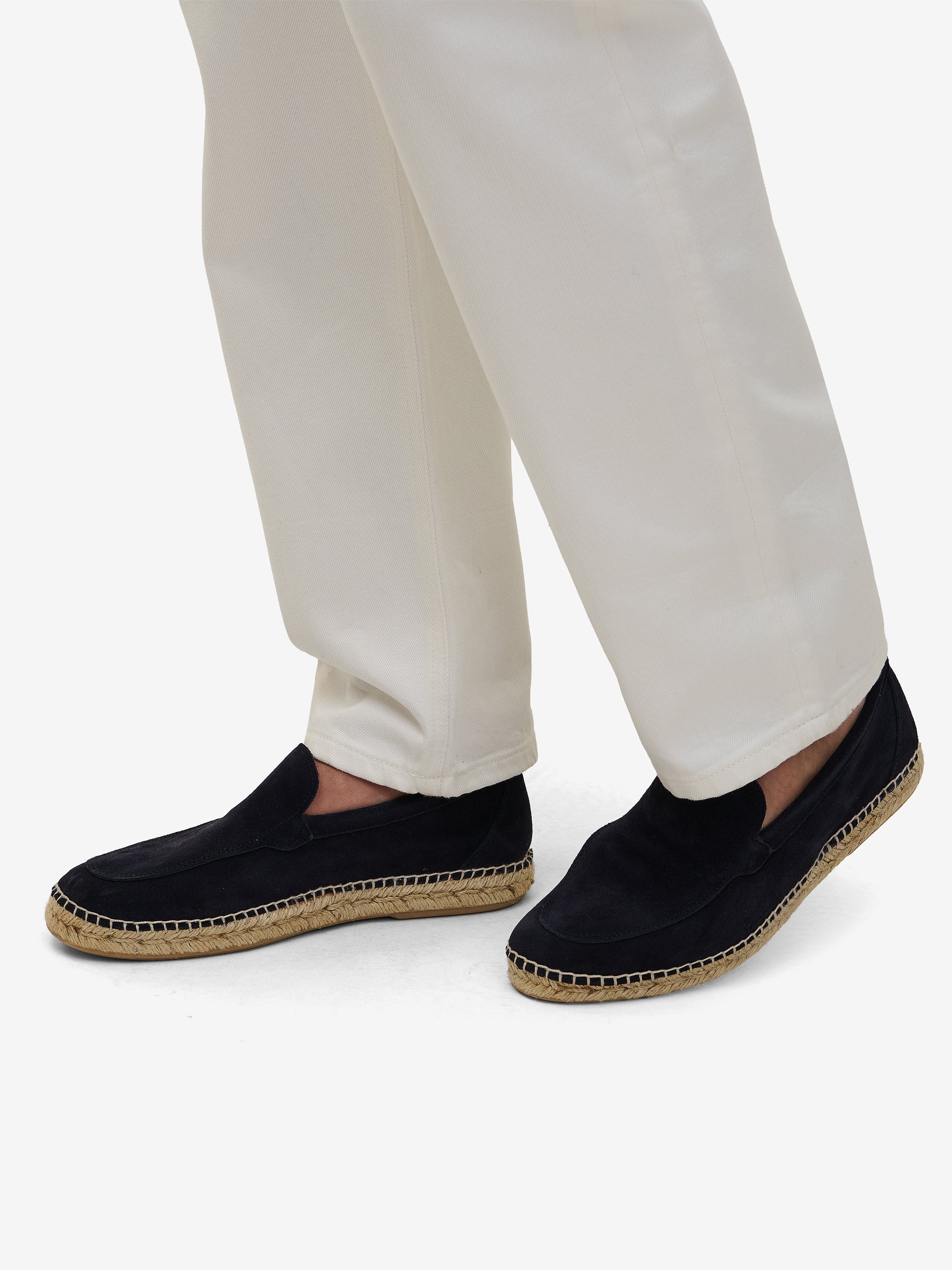 No Label x Abarca Suede Espadrilles Suede FW01006-NVY