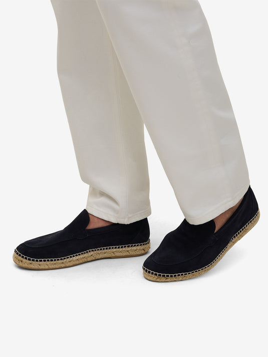 No Label x Abarca Suede Espadrilles Suede FW01006-NVY