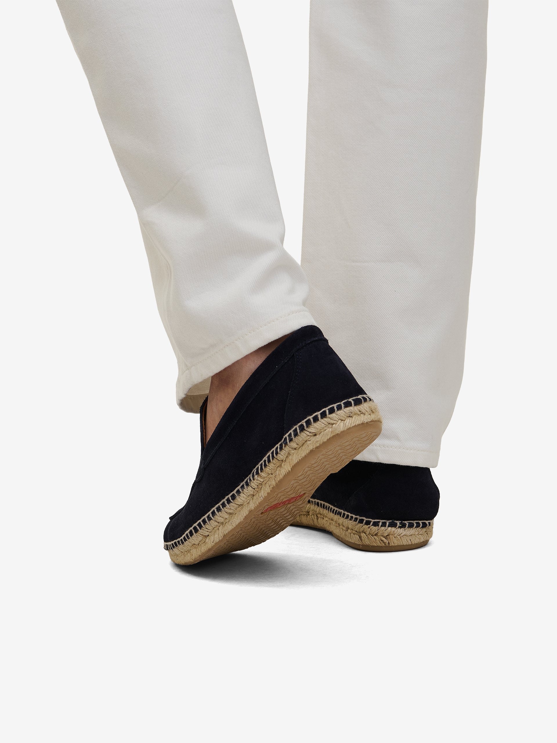 No Label x Abarca Suede Espadrilles Suede FW01006-NVY