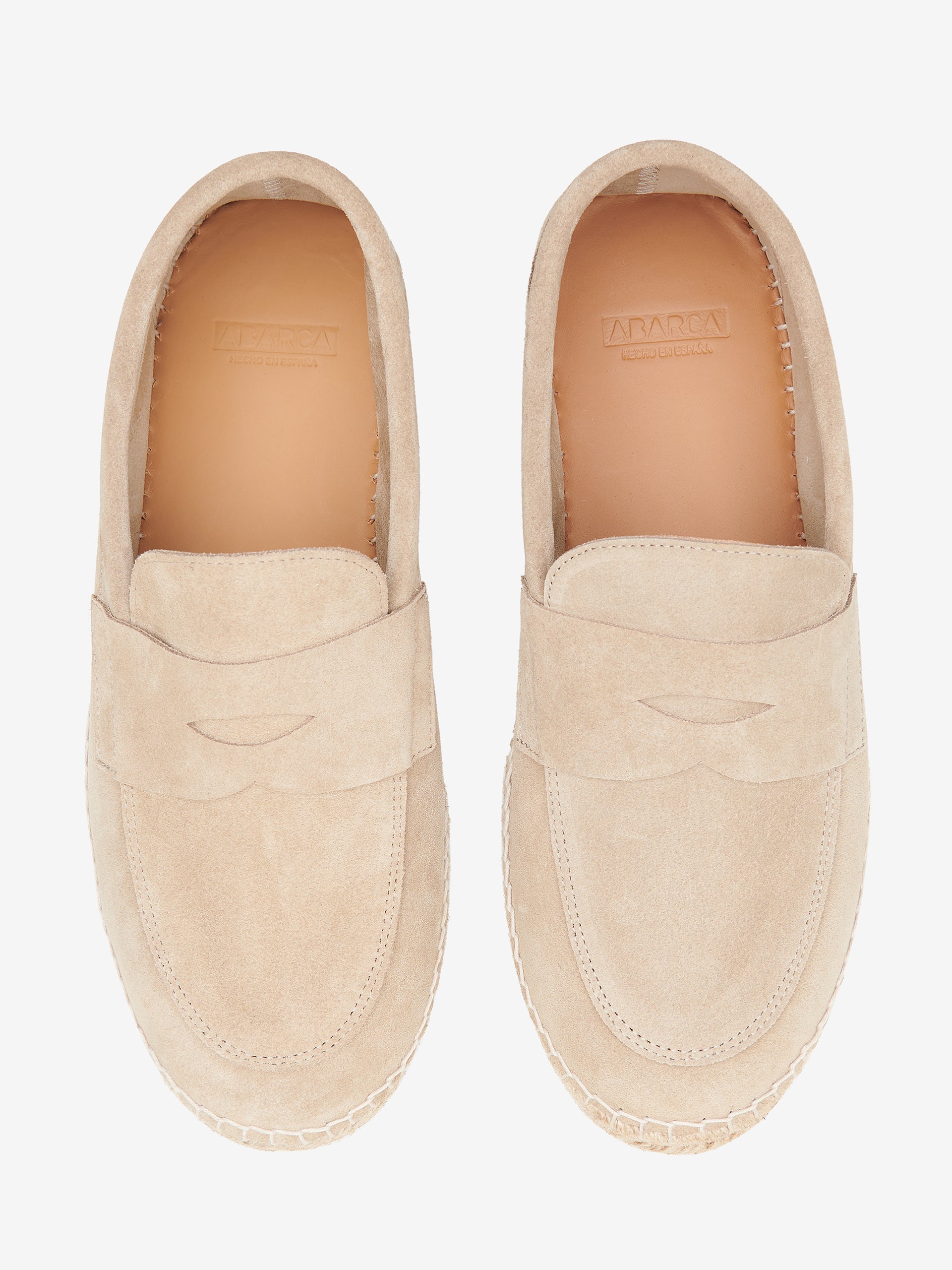 No Label x Abarca Suede Espadrilles FW30087-BEI