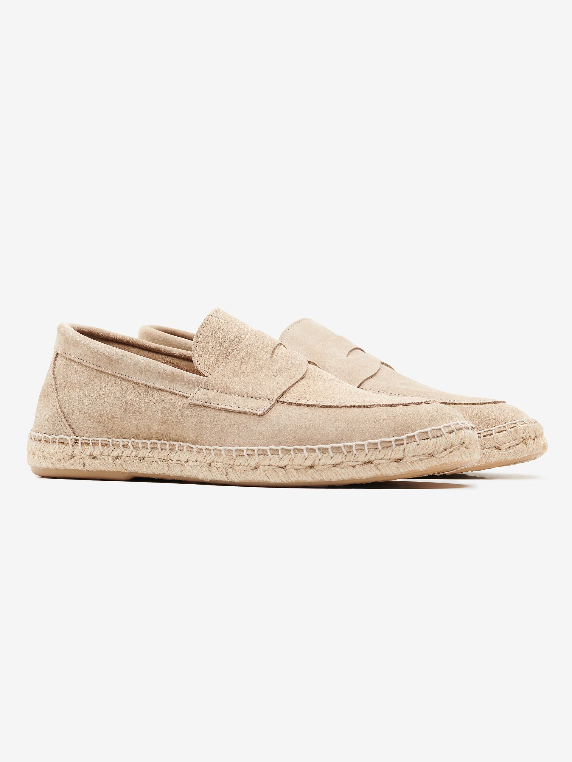 No Label x Abarca Suede Espadrilles FW30087-BEI