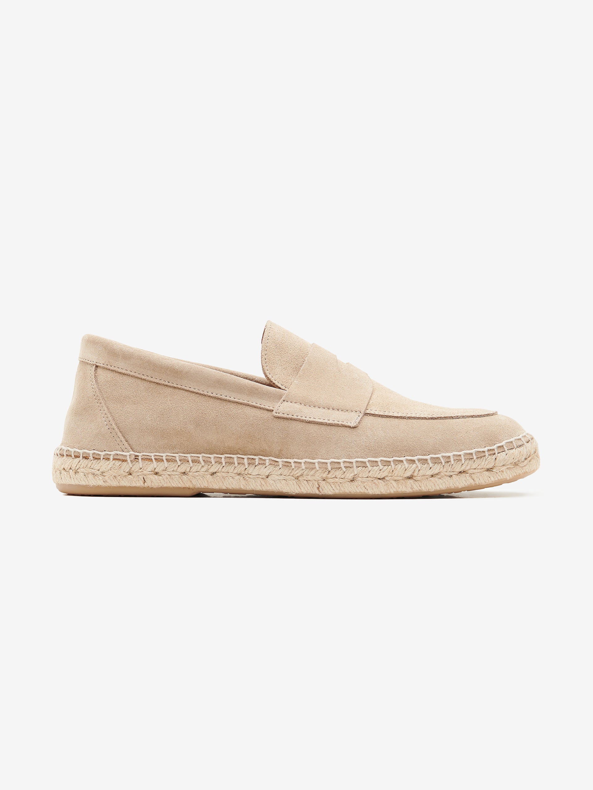 No Label x Abarca Suede Espadrilles FW30087-BEI