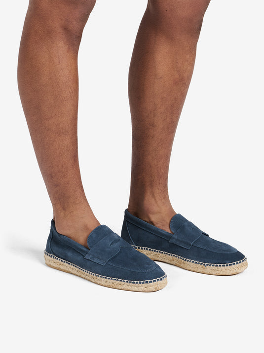 No Label x Abarca Suede Espadrilles FW30087-BLU