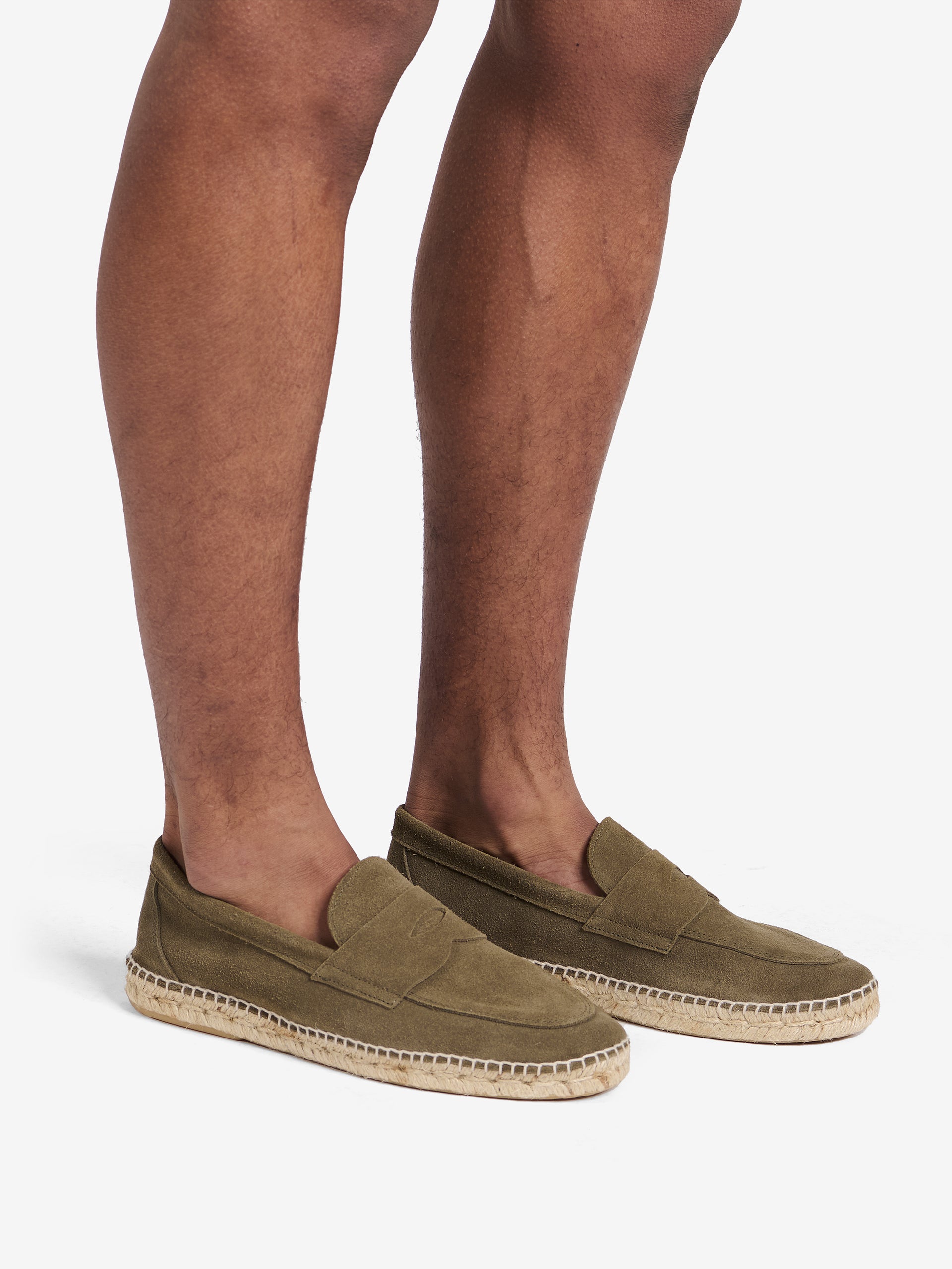 No Label x Abarca Suede Espadrilles FW30087-DSG