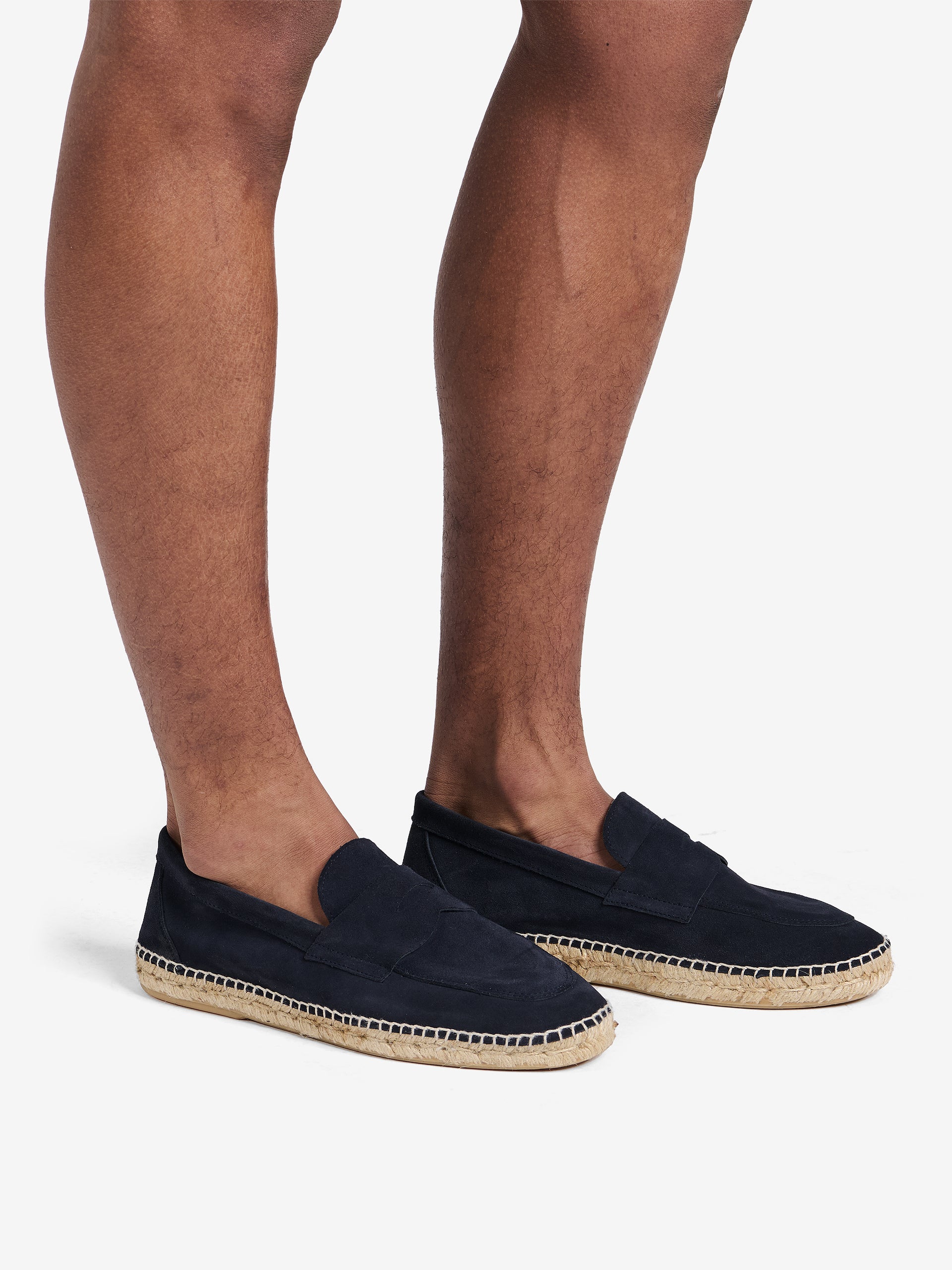 No Label x Abarca Suede Espadrilles FW30087-NVY