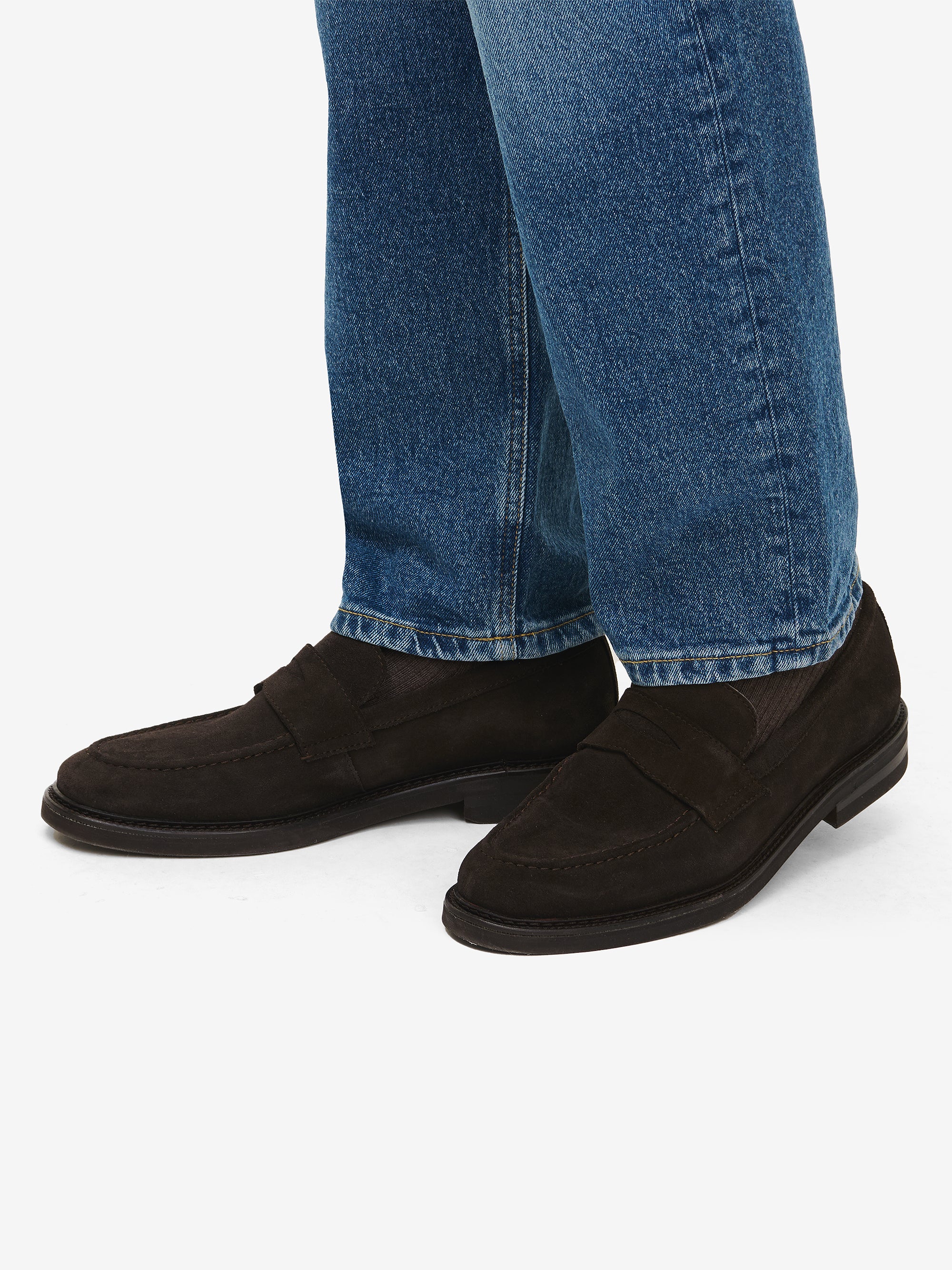 Beckford Dark Brown Suede Shoes | No Label