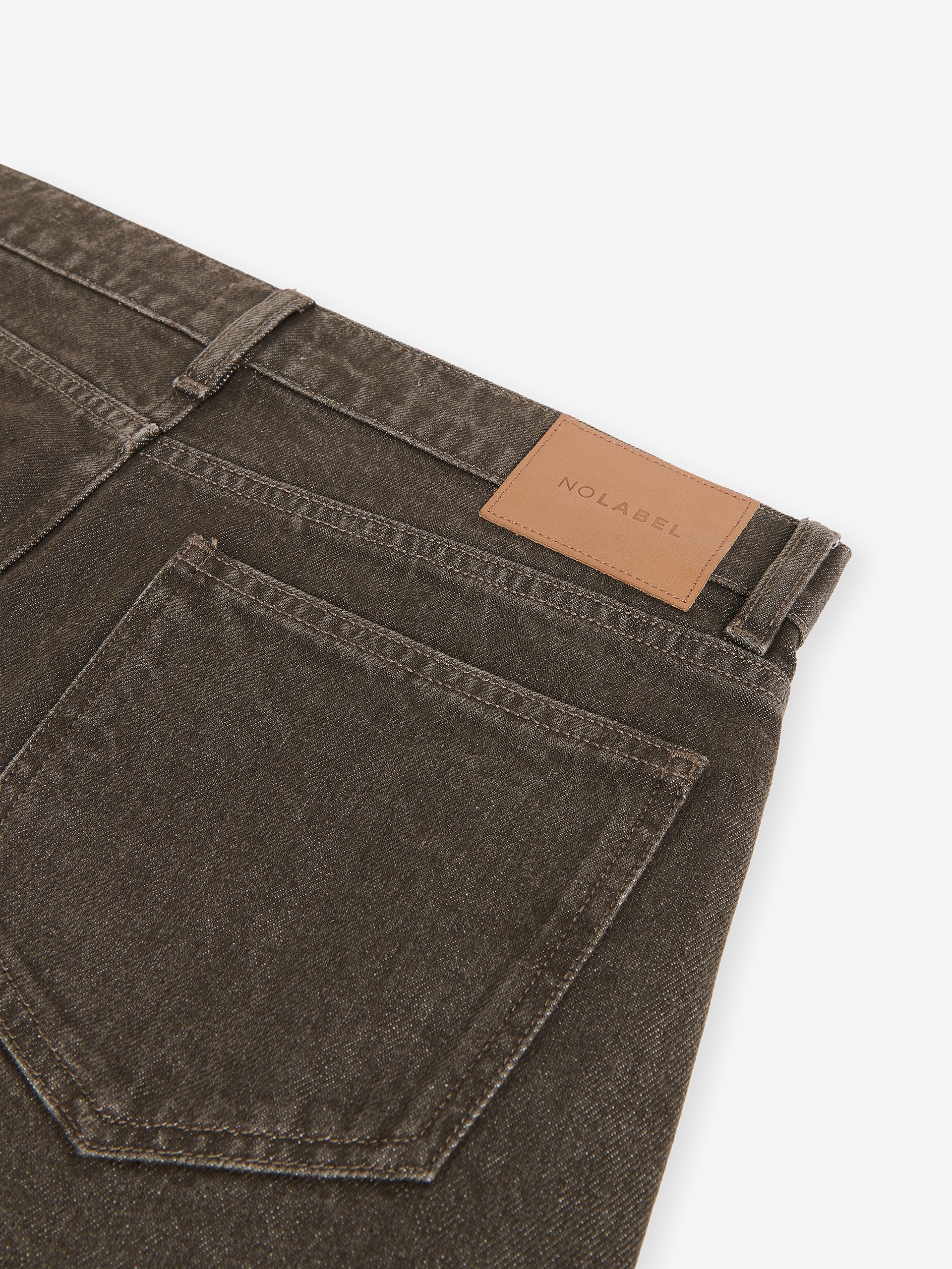 Carlin Rigid Denim Cotton JE01002-BRW
