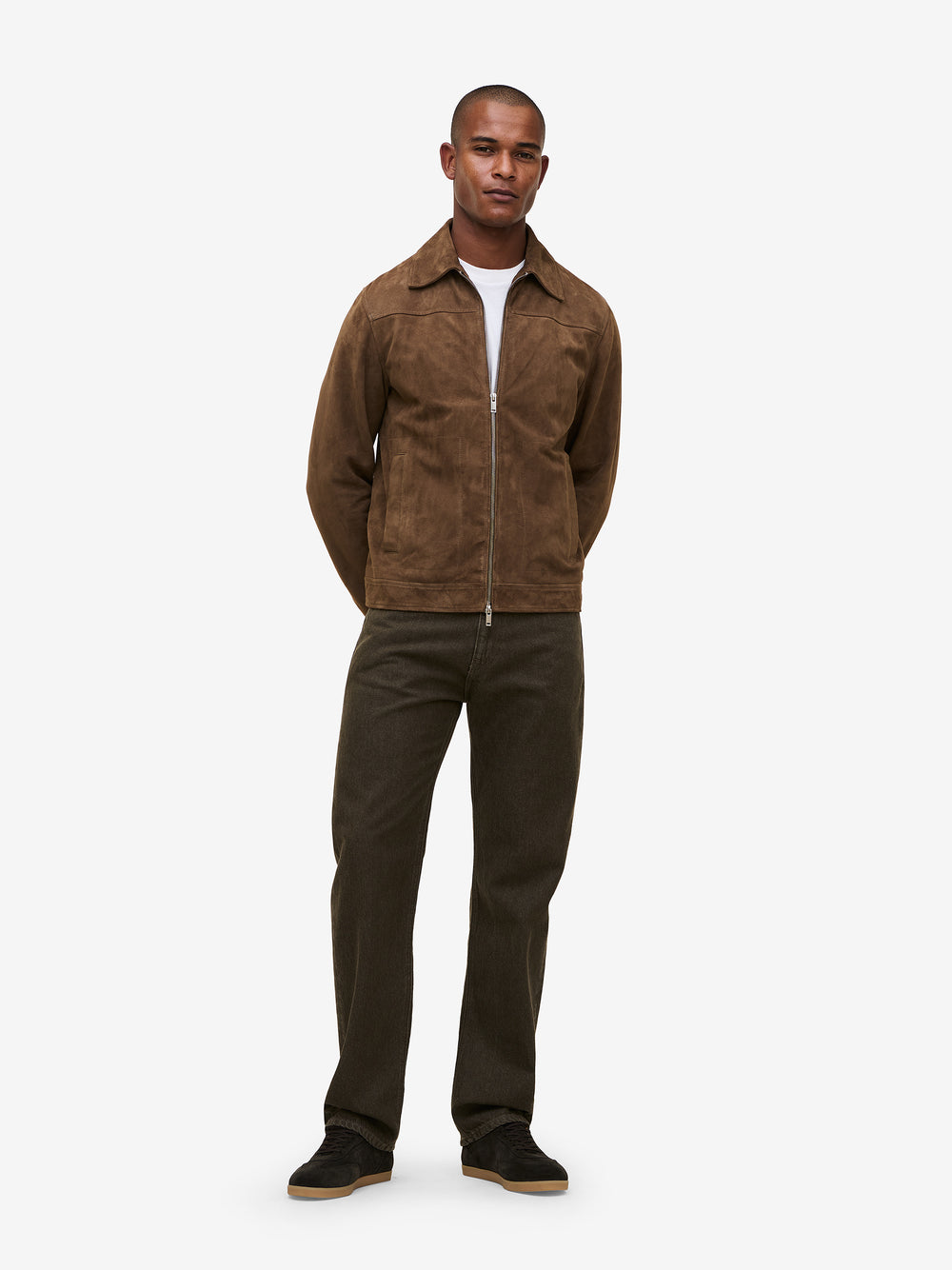 Carlin Rigid Denim Cotton JE01002-BRW