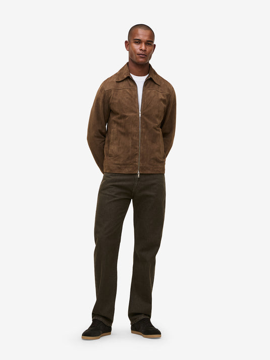 Carlin Rigid Denim Cotton JE01002-BRW