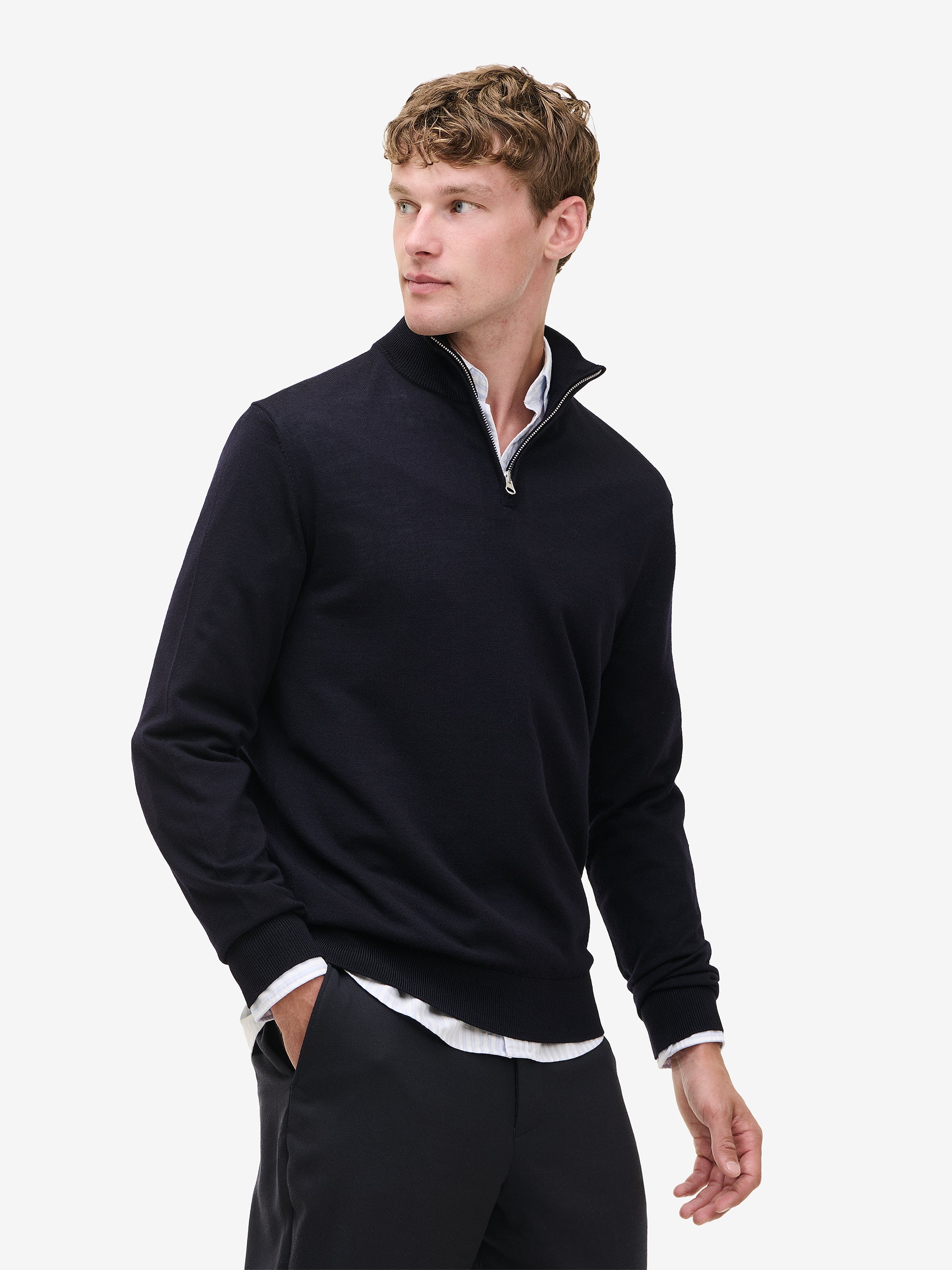 ENNOY MERINO WOOL SWEATER ニット　ネイビー ENNOYから2025年秋冬の新作がついに登場！9月27日正午より抽選開始