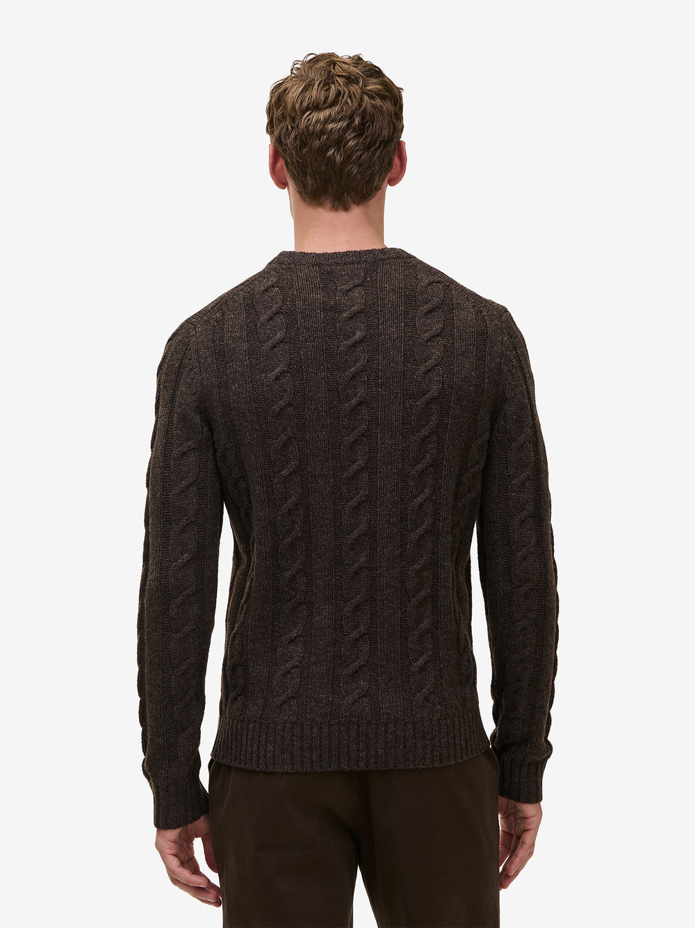 Brighton Cable Lambswool KW01008-DBR