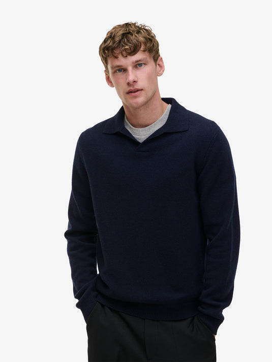 Coleford Merino Cashmere KW01009-NVY