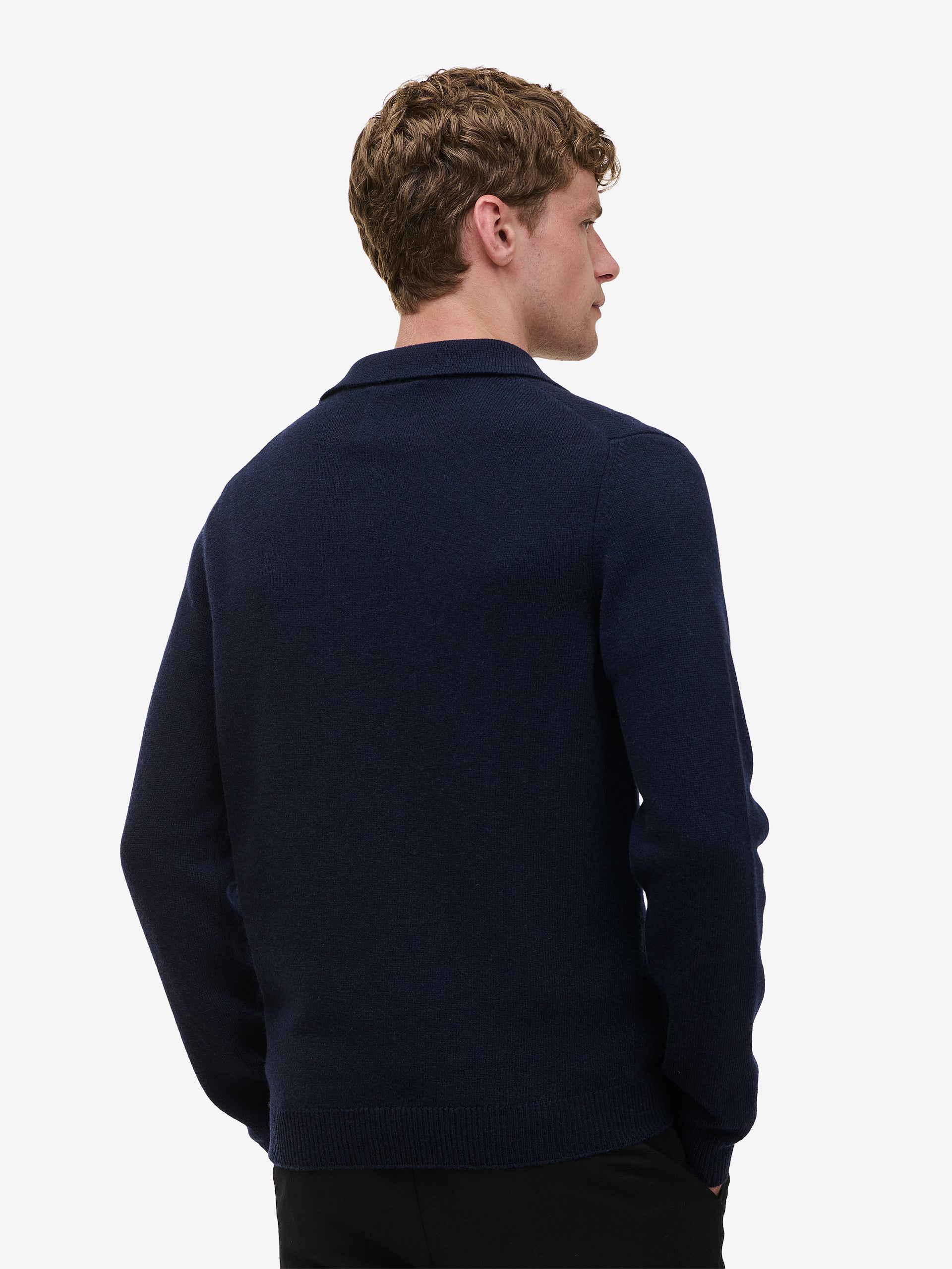 Coleford Merino Cashmere KW01009-NVY