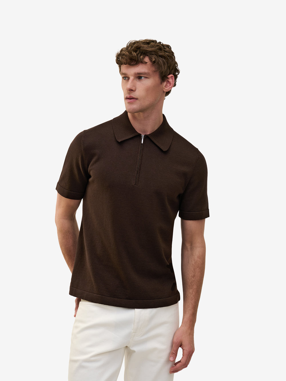 James SS Heavyweight Cotton Silk KW01013-DBR