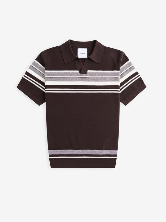 Ethan Cotton Stripe KW01021-DBR