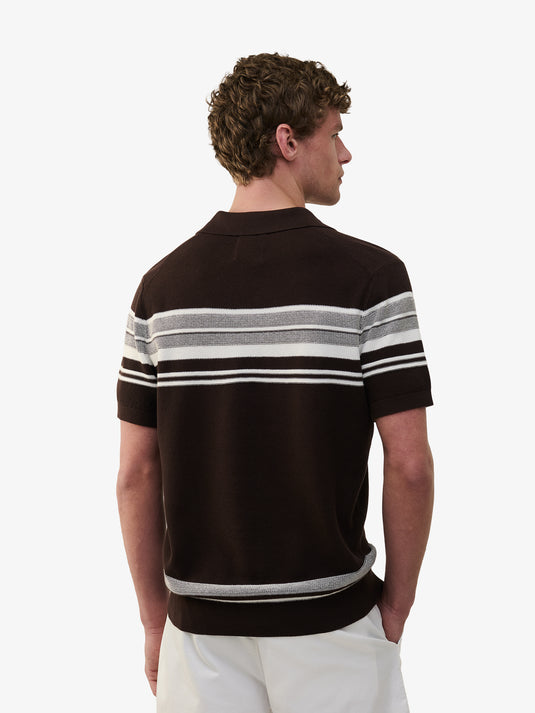 Ethan Cotton Stripe KW01021-DBR