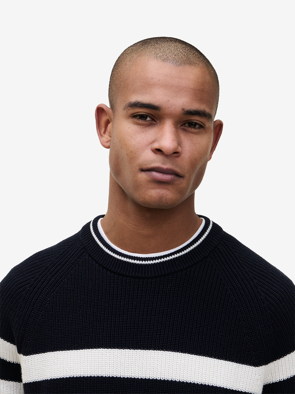 Evan Cotton Stripe KW01024-NVY