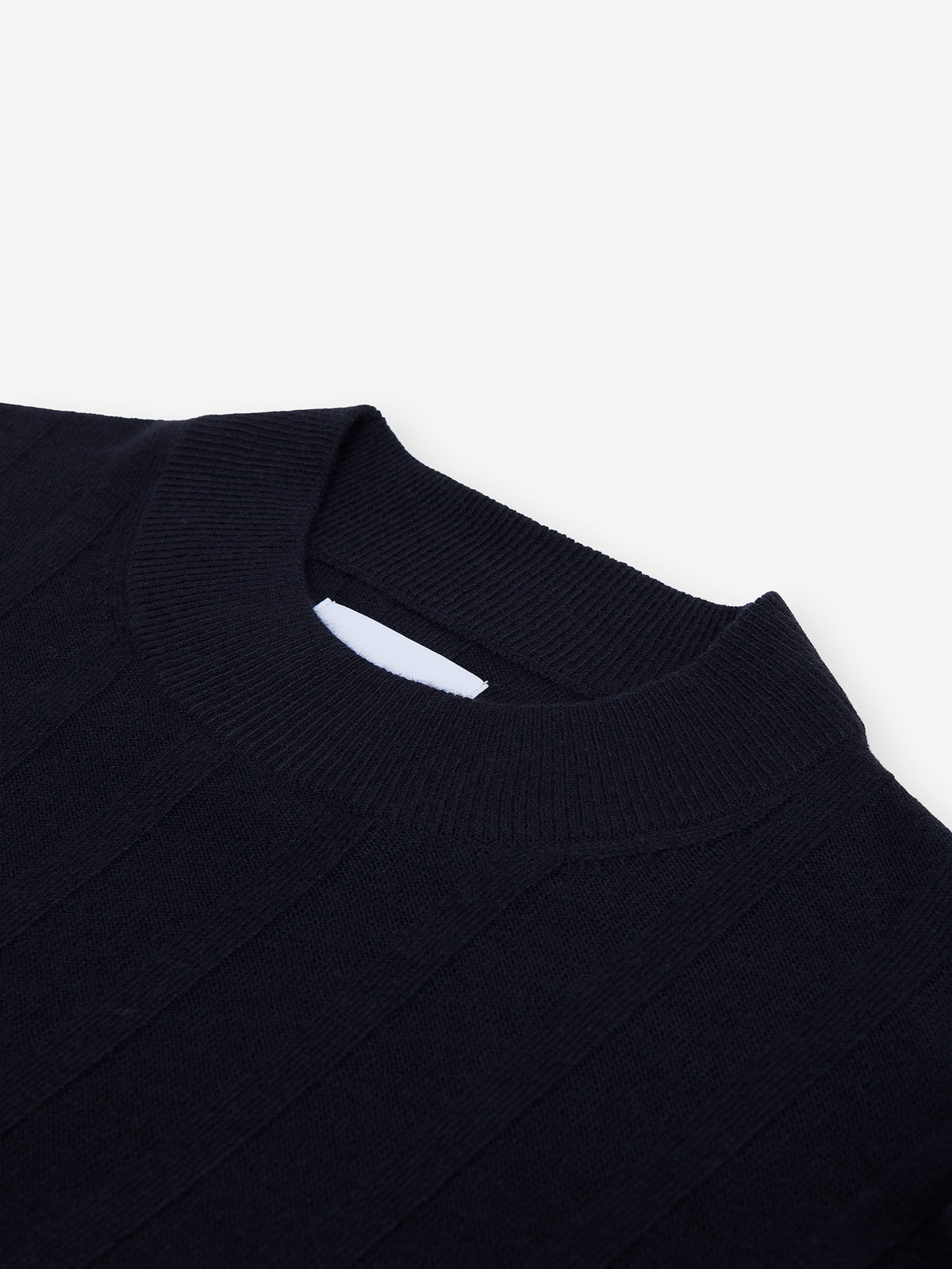 Oliver Rib Merino Modal Blend KW01026-NVY