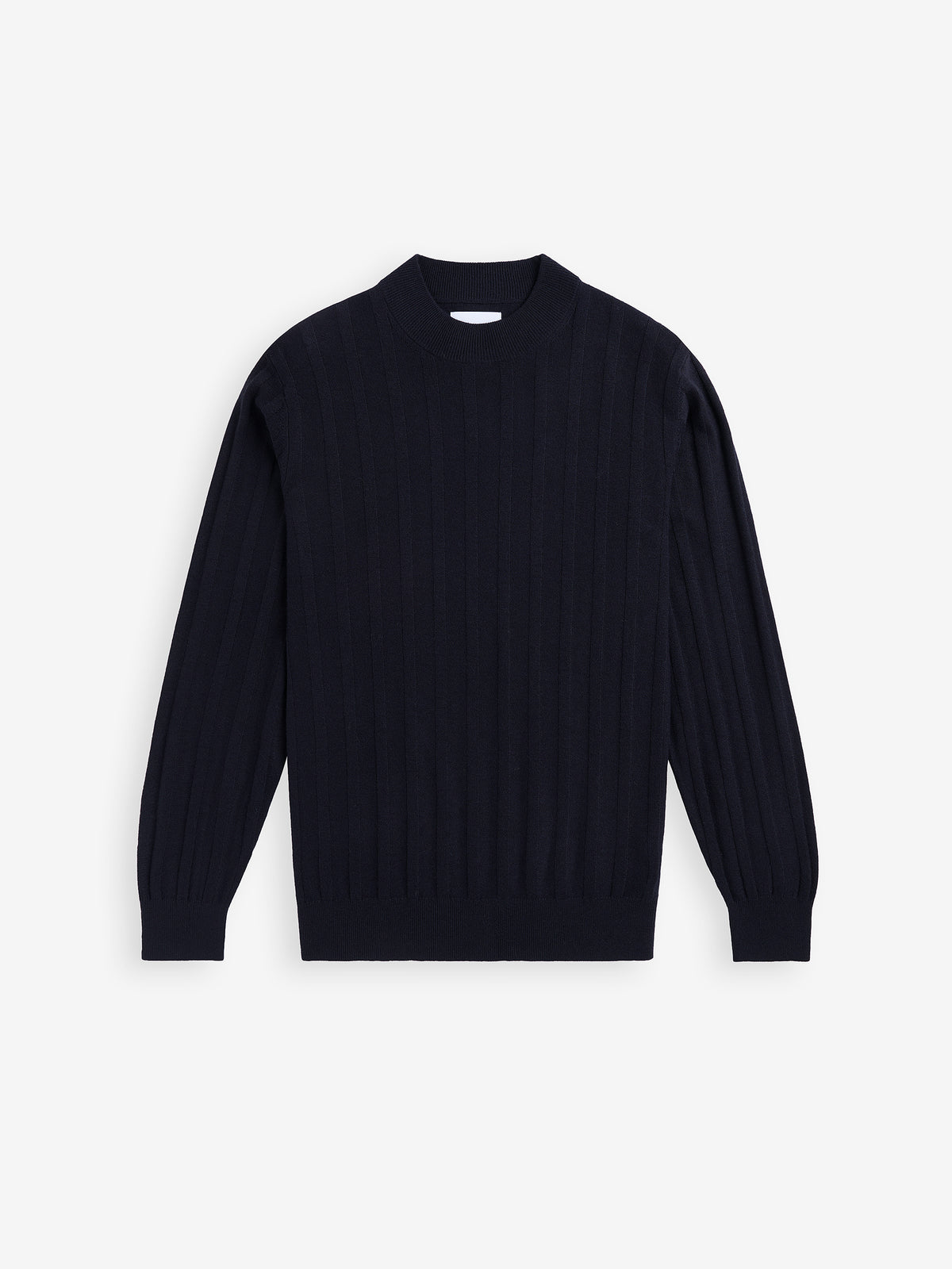 Oliver Rib Merino Modal Blend KW01026-NVY