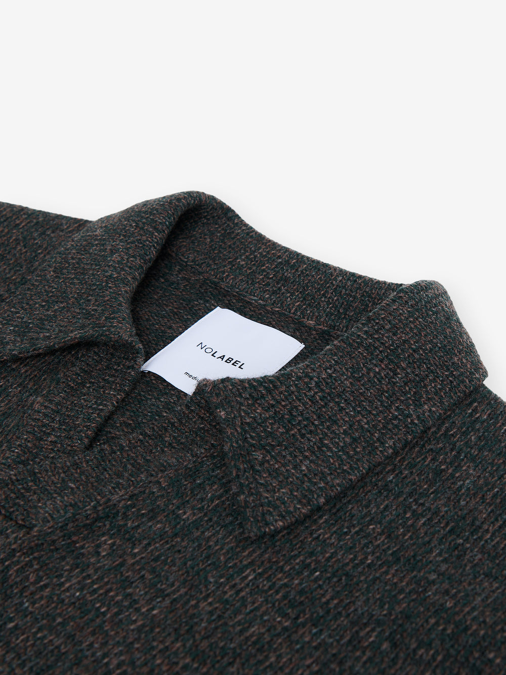 Parker LS Wool Blend Flecked KW01033-GHE