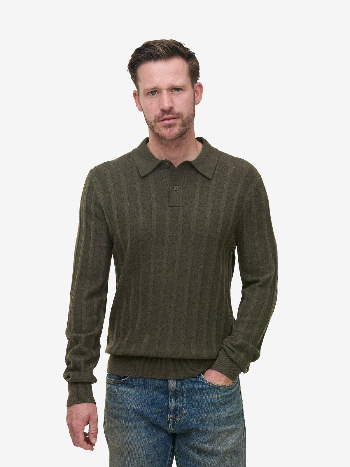 Harvey Rib Merino Modal Blend KW01035-DOH