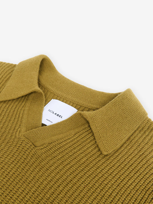 Parker LS Wool Blend Rib KW01037-FGR