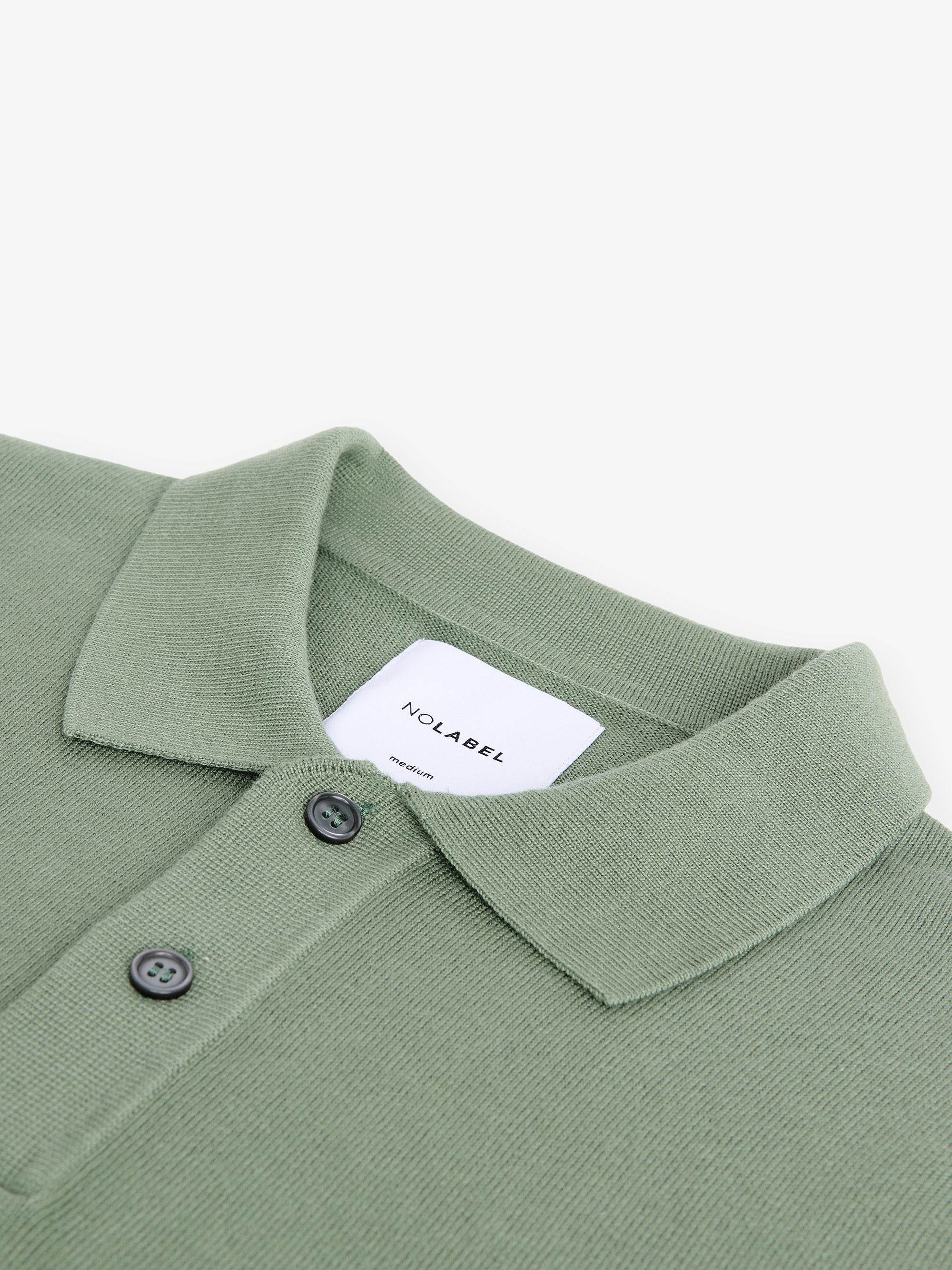 Harvey Cotton Silk Knit Polo | No Label
