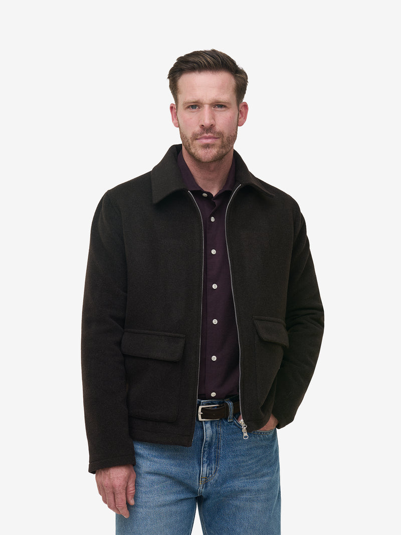 Vance Wool Blend OW01001-DBR