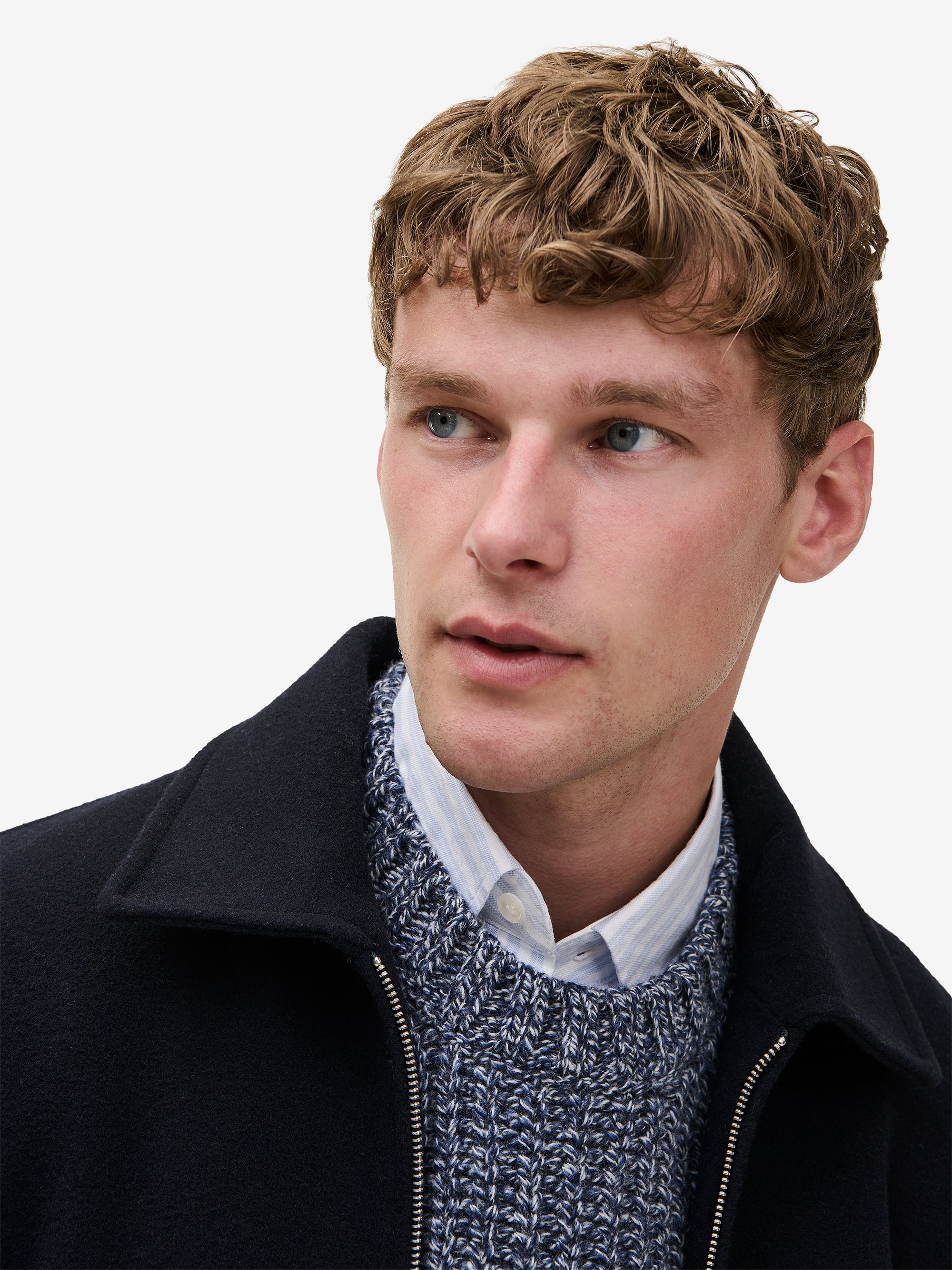 Vance Wool Blend OW01001-NVY