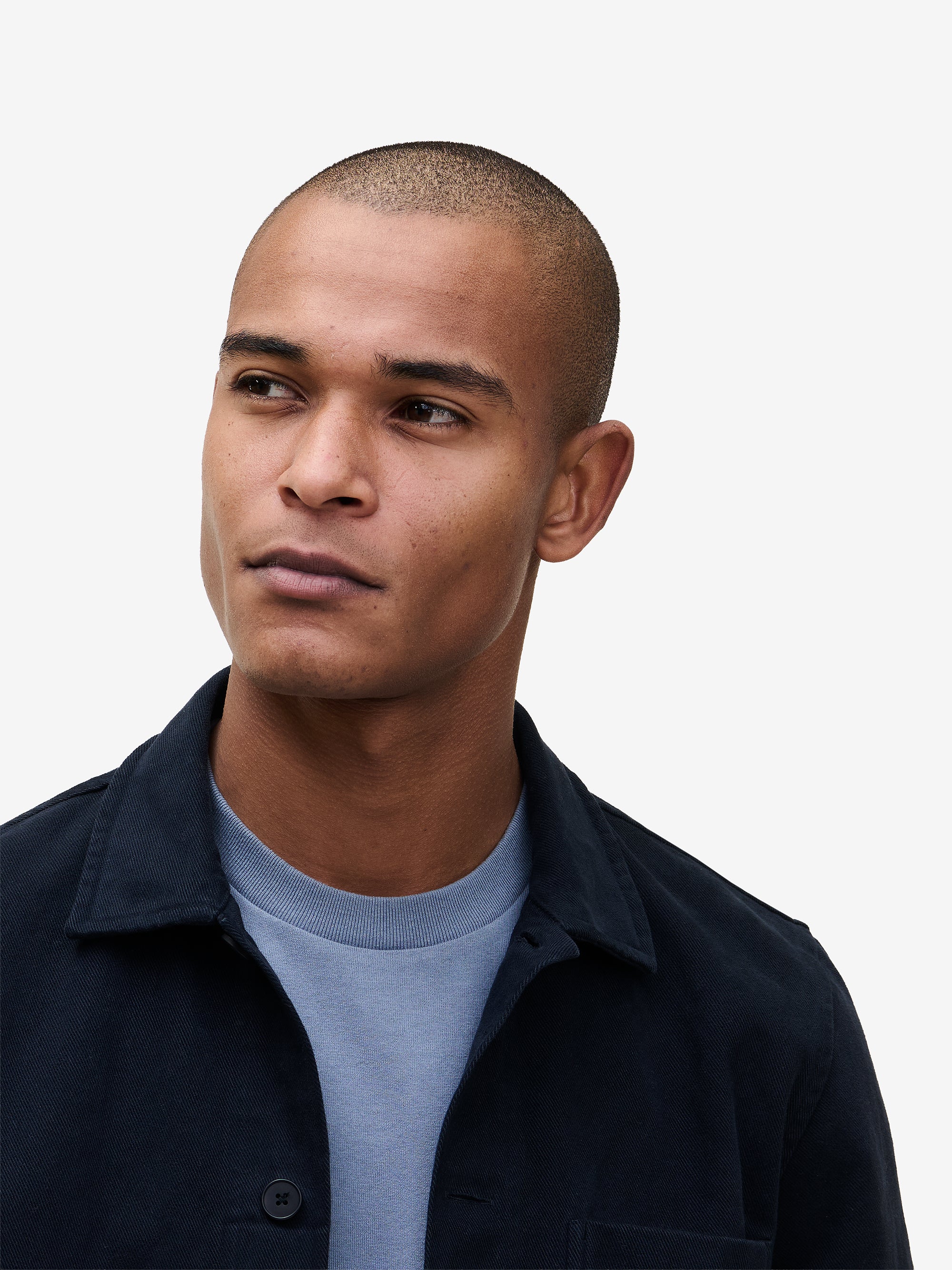 Philly Navy Heavyweight Cotton Worker Jacket | No Label
