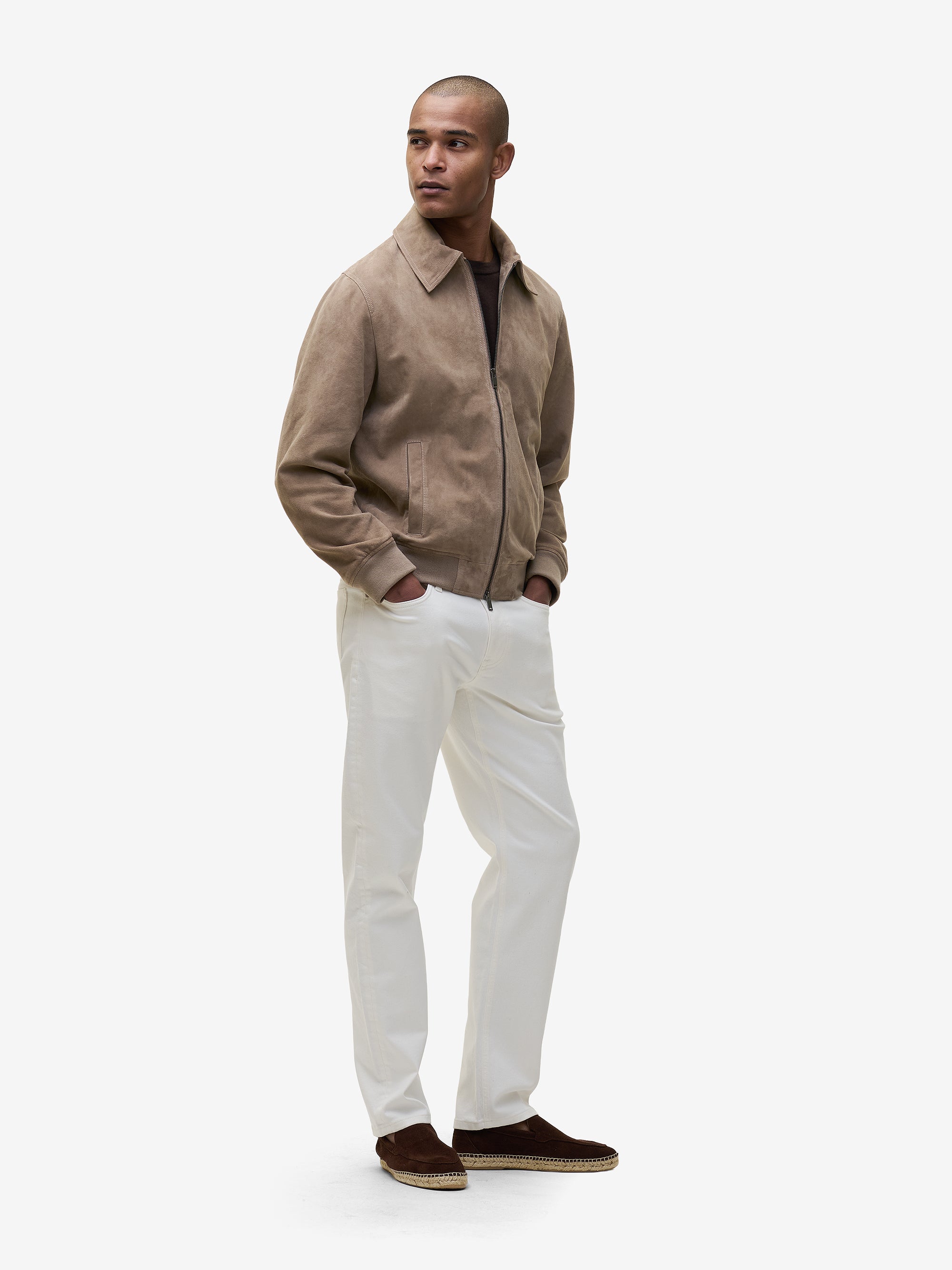 ジャケット・アウター laubeblanc mix tweed No collar jacket Mix tweed No collar jacket – L'AUBE BLANC