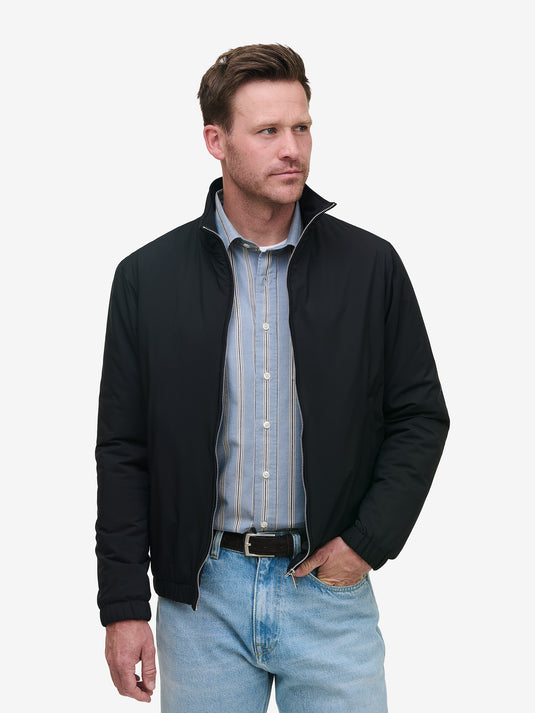 Matt Water Repellent Polyester OW01011-NVY
