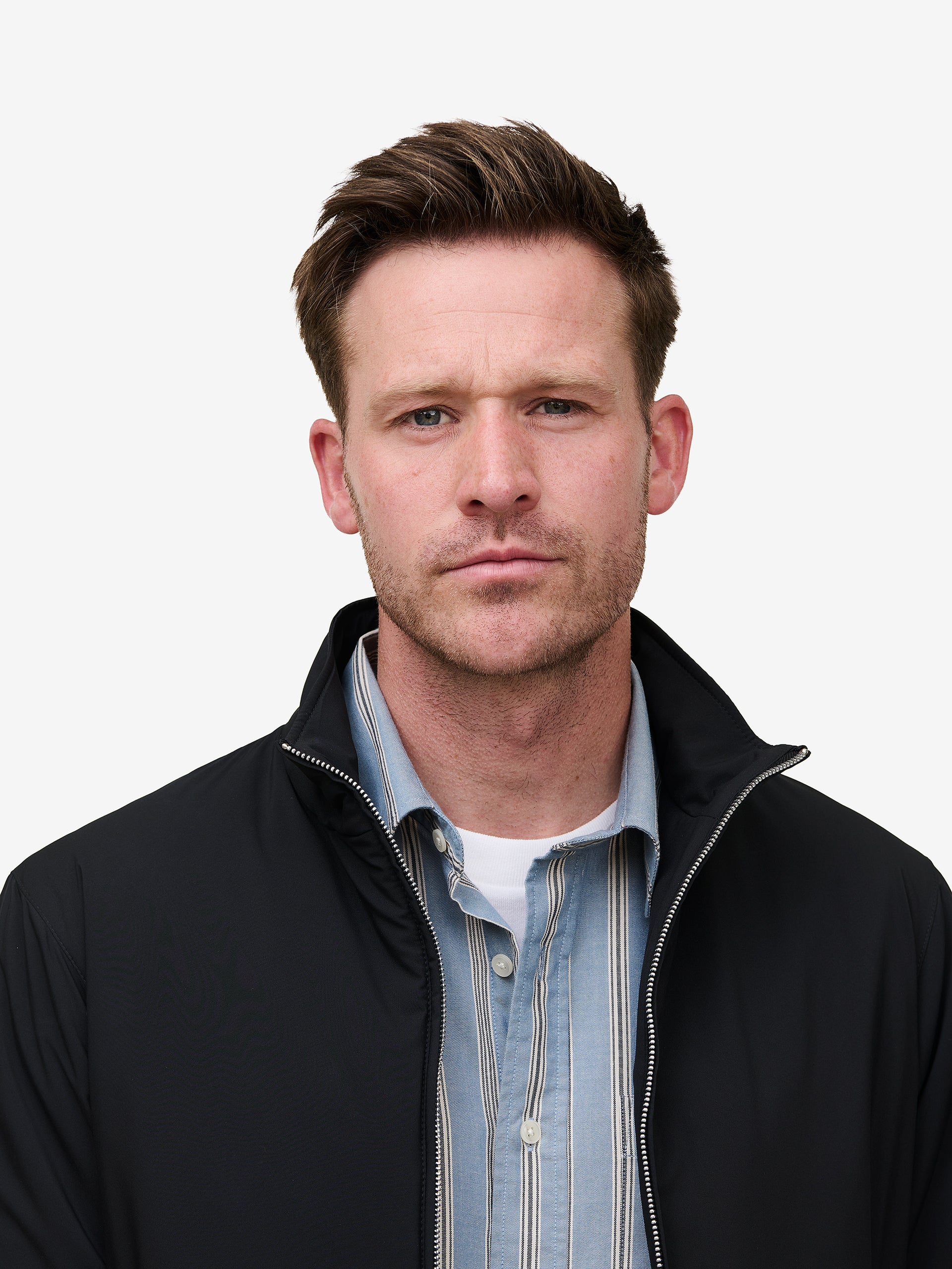 Matt Water Repellent Polyester OW01011-NVY
