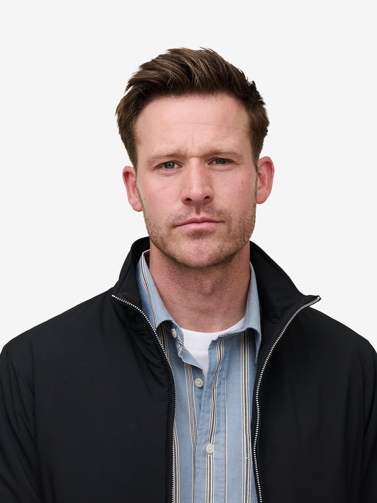 Matt Water Repellent Polyester OW01011-NVY