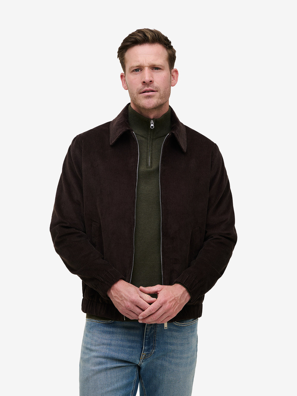 Steven Corduroy Cotton OW01013-DBR