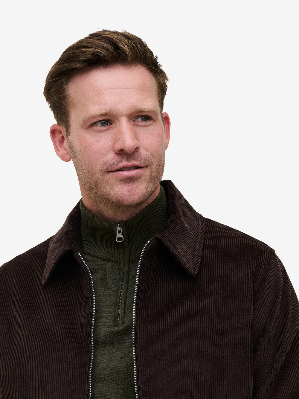 Steven Corduroy Cotton OW01013-DBR